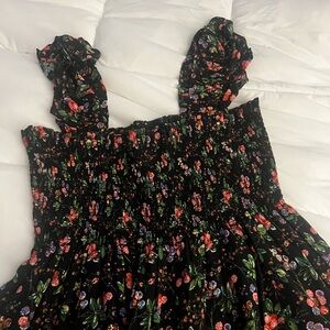 Hill House Ellie Multi berry crinkle chiffon